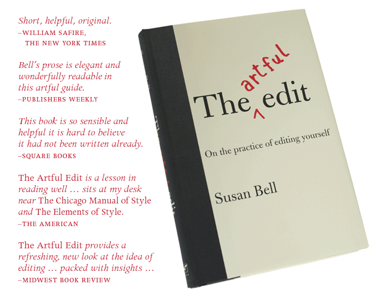 Short, helpful, original. -WILLIAM SAFIRE, THE NEW YORK TIMES. Bell's prose is elegant and wonderfully readable in this artful guide. -PUBLISHERS WEEKLY. This book is so sensible and helpful it is hard to believe it had not been written already. -SQUARE BOOKS. The Artful Edit is a lesson in reading well ... sits at my desk near The Chicago Manual of Style and The Elements of Style. -THE AMERICAN. The Artful Edit provides a refreshing, new look at the idea of editing ... packed with insights ... -MIDWEST BOOK REVIEW